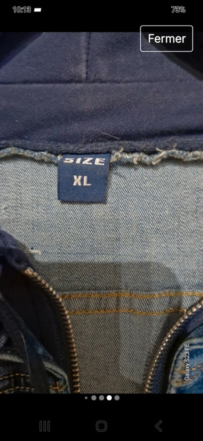 Veste en jean femme - photo numéro 8