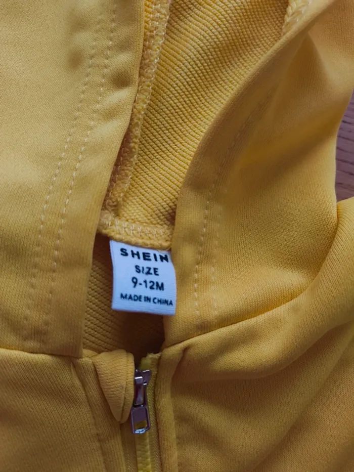 Ensemble fille 9 12 mois excellent état jaune - photo numéro 5