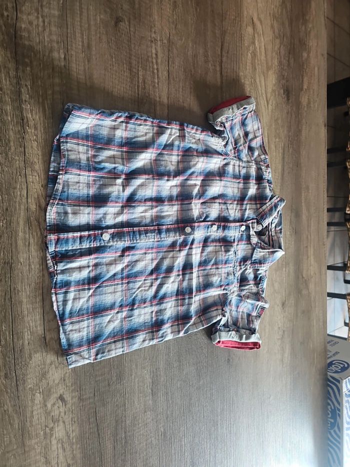 Chemise 2 en1 garçon manche courte taille 10 ans - photo numéro 2