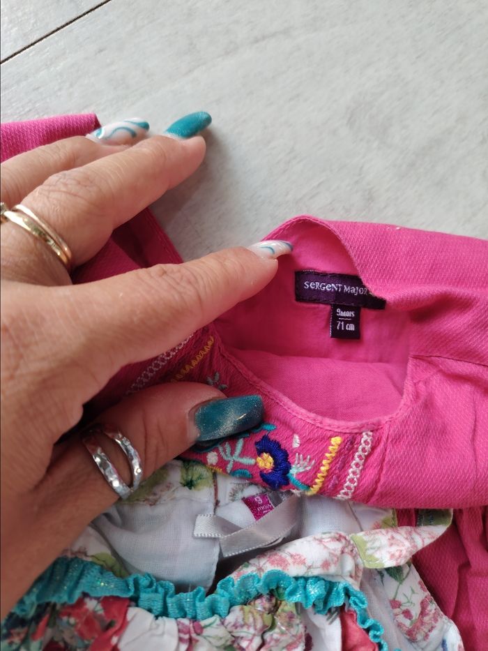 Lot de 2 robes 9 mois - photo numéro 2