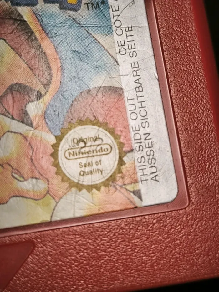 Pokemon rouge nintendo game boy - photo numéro 6