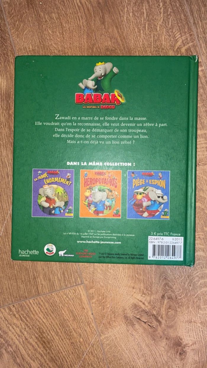 Livre babar - photo numéro 3