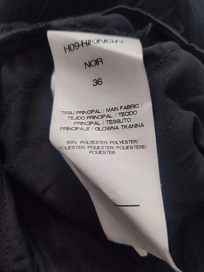 Robe noire voilage Morgan taille 36 - photo numéro 4