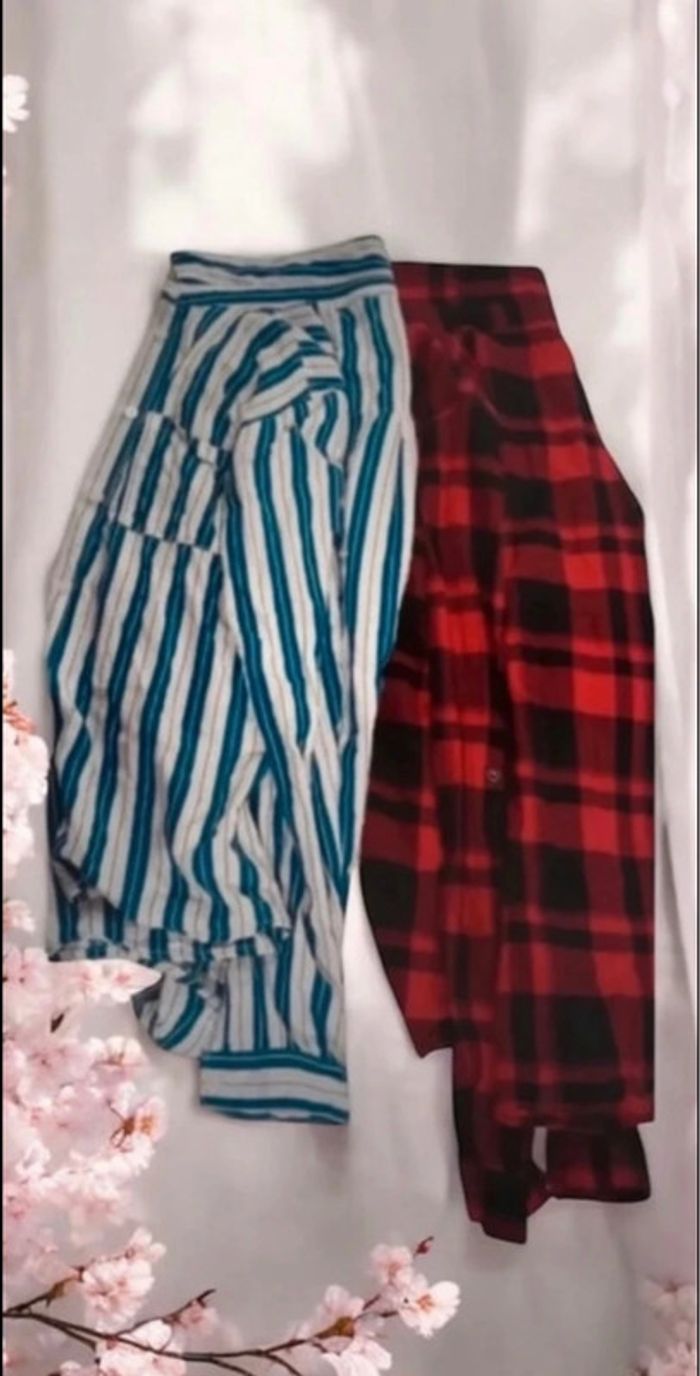 🎀 Lot de 2 Chemises Femme taille XS🎀