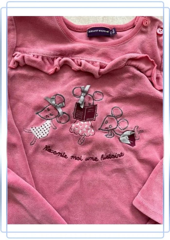 Pyjama velours 3 ans sergent major - photo numéro 2