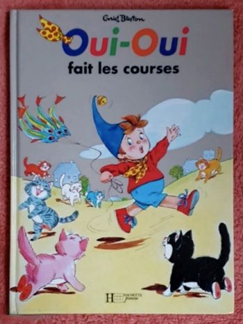 Livre Jeunesse, grand format "Oui-Oui fait les courses" (12-24 mois) / Hachette