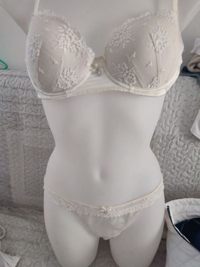 #kytie75Bfemme. Ensemble soutien-gorge 75Bet tanga taille S