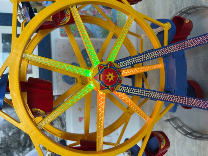grande roue manège playmobil électronique et lumineux - photo numéro 2
