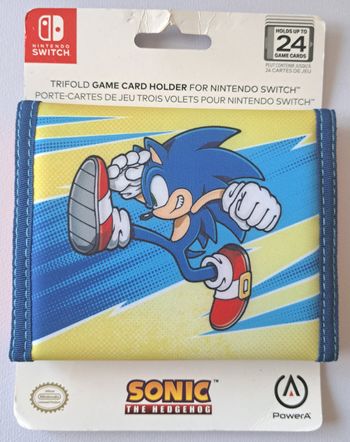 🎮 Etui officiel Sonic pour cartouches de jeu Nintendo Switch - neuf