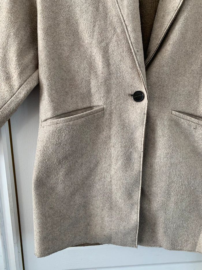 Manteau Zara S beige - photo numéro 2