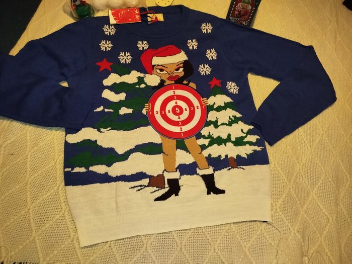 🎯 Pull de Noël d’exception T.S– pour ceux qui visent juste ! 🎯 - photo numéro 9
