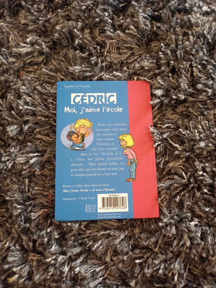 Livre "Cedric moi, j'aime l'ecole" - photo numéro 3