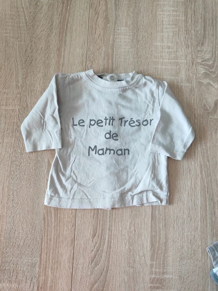 Lot 3 Tee shirt ML Kimabaloo - photo numéro 7