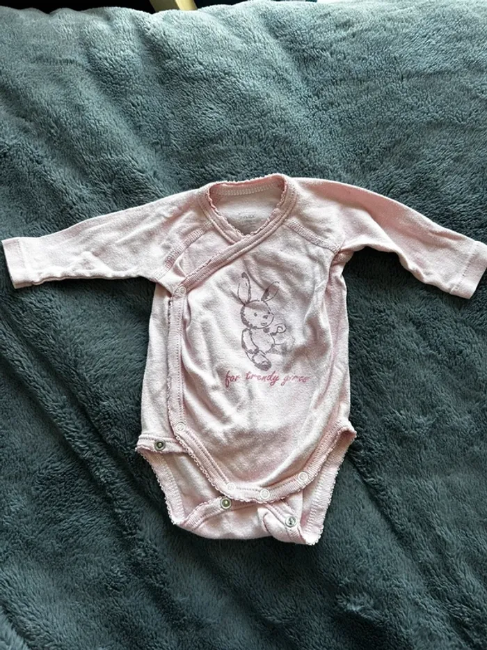 Body fille taille 1 mois