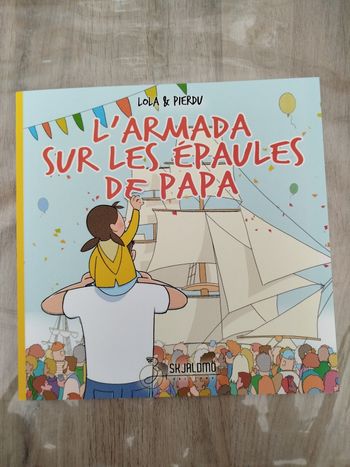 Livre l'armada sur les épaules de papa