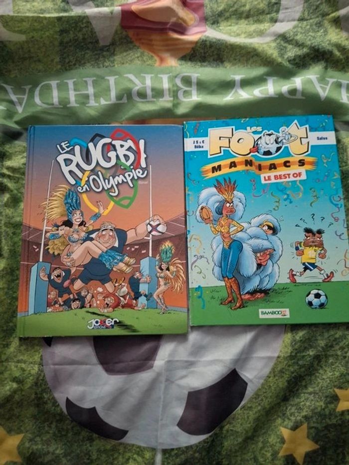 Lot de deux BD