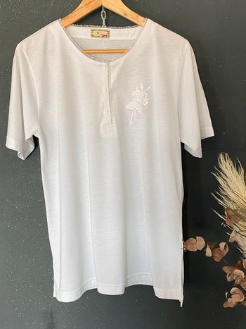 Teeshirt polo petites fentes