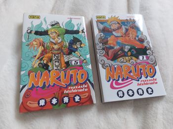 Livres manga numéro 1 et 5