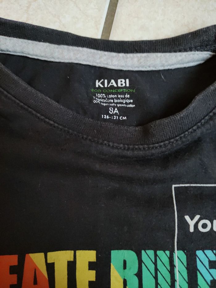 Tee shirt garçon Kiabi 8 ans - photo numéro 2