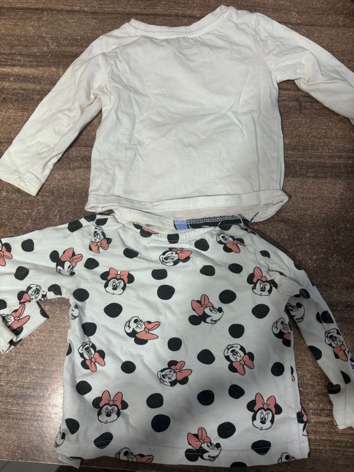 Lot de 2 tshirts Disney 9M - photo numéro 5