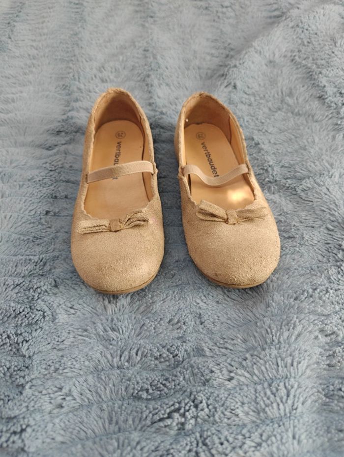Ballerines dorées Vertbaudet