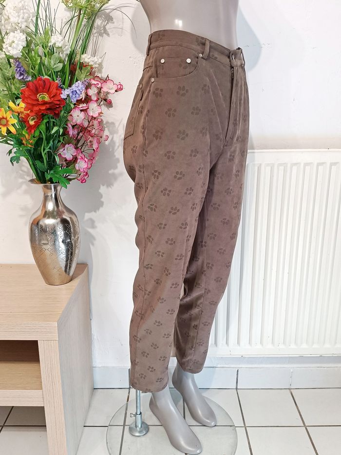 Pantalon marron Dorotennis - photo numéro 2