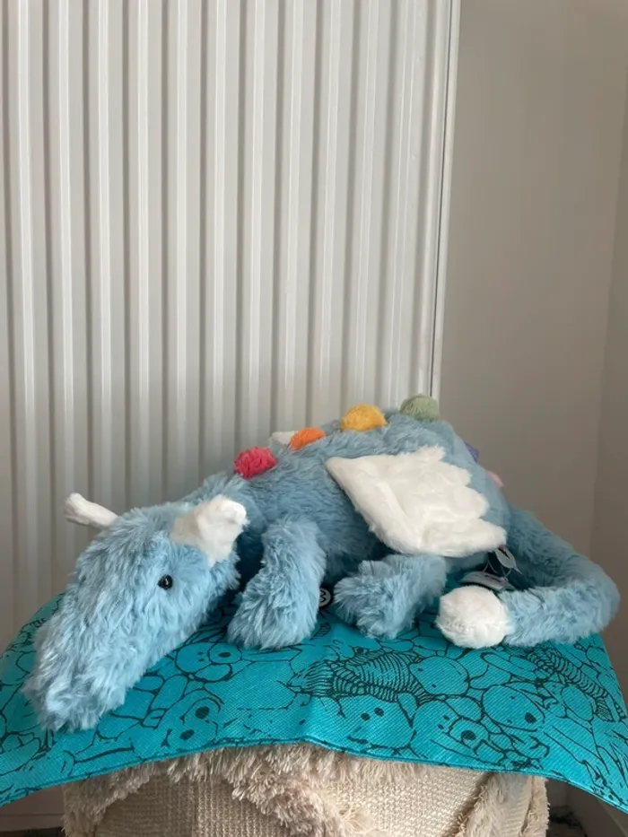 Peluche Jellycat Sky Dragon Large 🌈 - photo numéro 13
