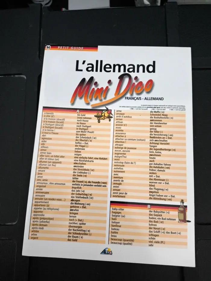 Lot de 3 petits guides l'allemand - photo numéro 8