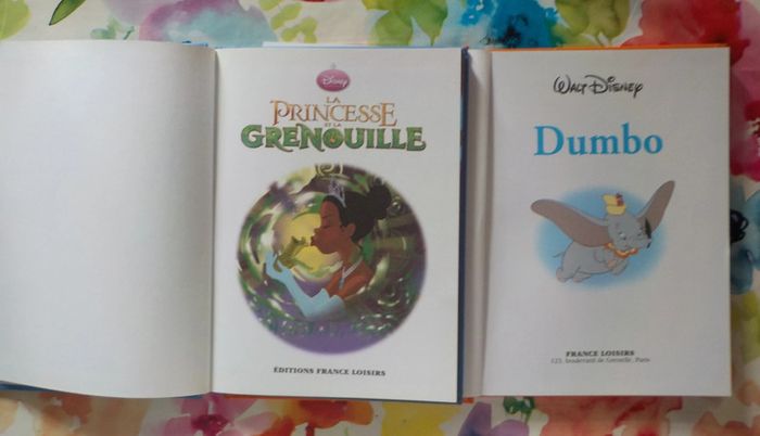 Dumbo et La Princesse Grenouille Les Classiques Disney Ed. France Loisirs - photo numéro 6