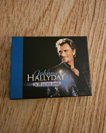 Album CD Johnny Hallyday "Les 100 plus belles chansons "