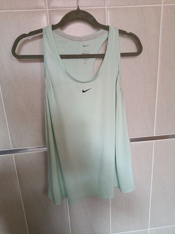 Débardeur Nike vert d'eau