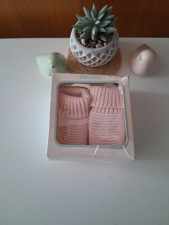 Chausson bébé fille - photo numéro 2