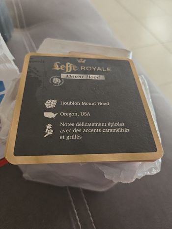 Lot de 10 sous bock leffe royale 