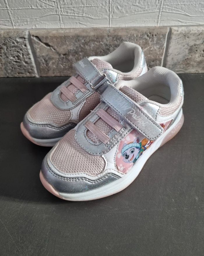 Baskets pat patrouille Stella lumineuses