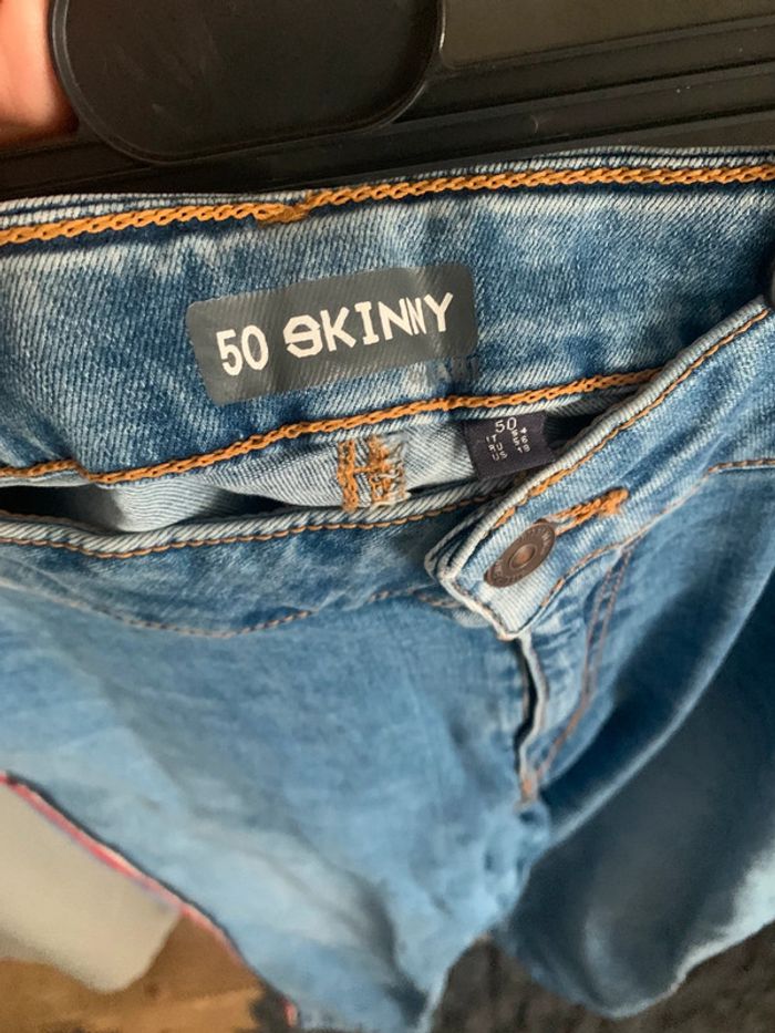 Jean skinny femme grande taille - photo numéro 8