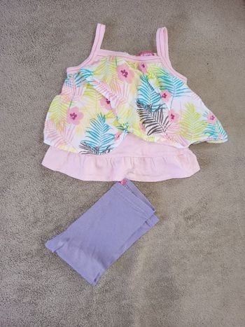 Ensemble fille été 9 mois Pik Ouic