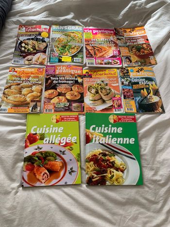 Livre de cuisine en lot