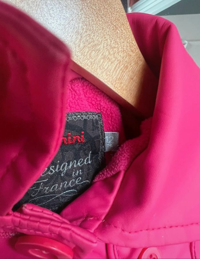 Imper gomme rose 12 mois Catimini - photo numéro 2