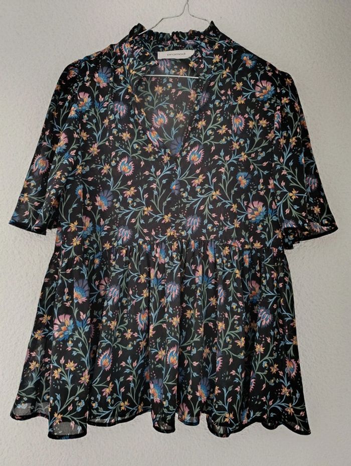 Blouse fleurie