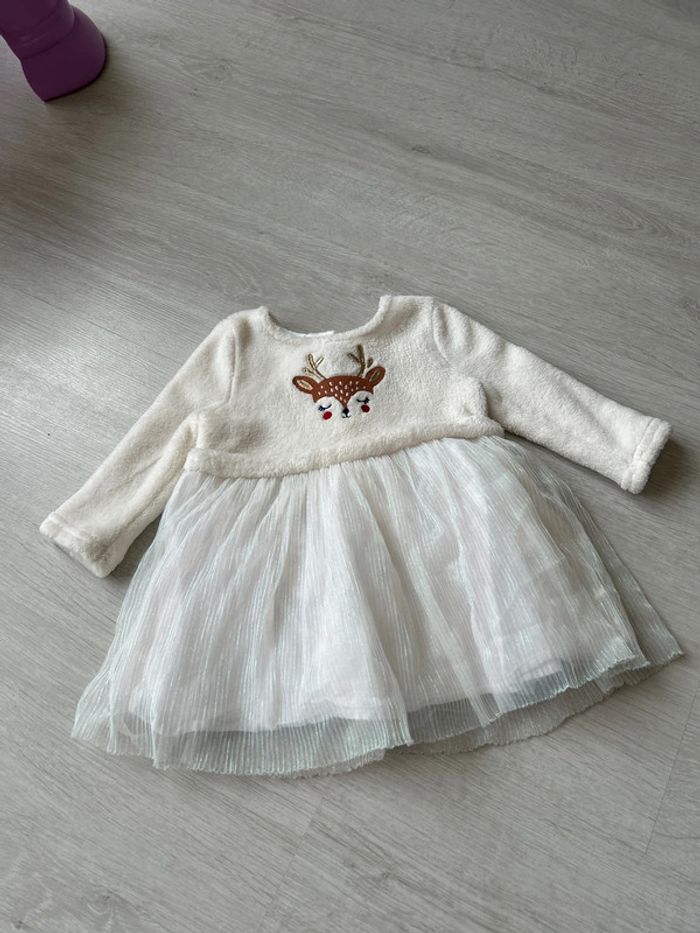 Robe Noël bébé fille 9 mois DPAM