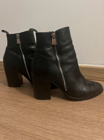 Bottines noires à talons Steve Madden