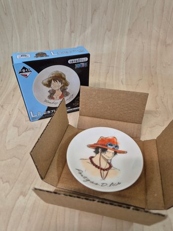 Mini assiette One Piece Ichibankuji "vol.100 anniversary" : Portgas D. Ace