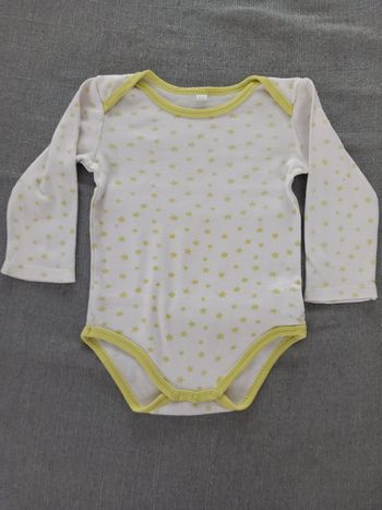 Bodie blanc étoiles