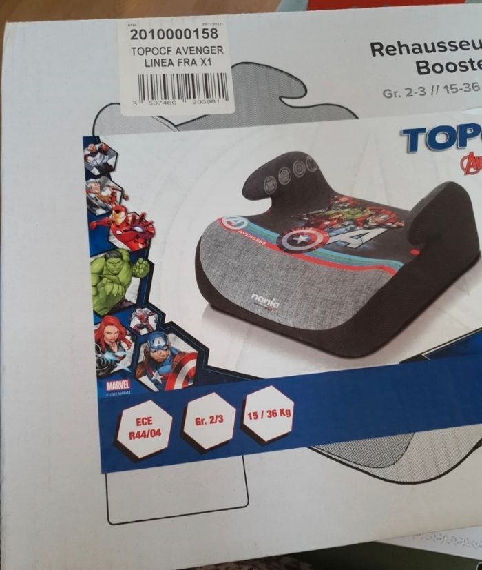 Rehausseur booster avengers 15-36 kg - photo numéro 2
