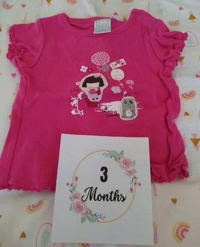 Lot séparable 10 vêtements 3 mois fille - photo numéro 4