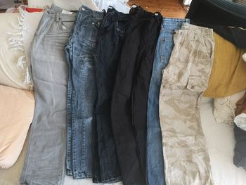 Lot  7  pantalons