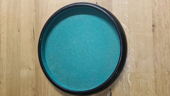 Piste de dé en bois avec gravure au dos Breveté S.G.d.G (voir photo),