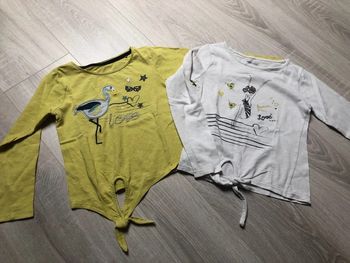 Lot 2 tee-shirts manches longues