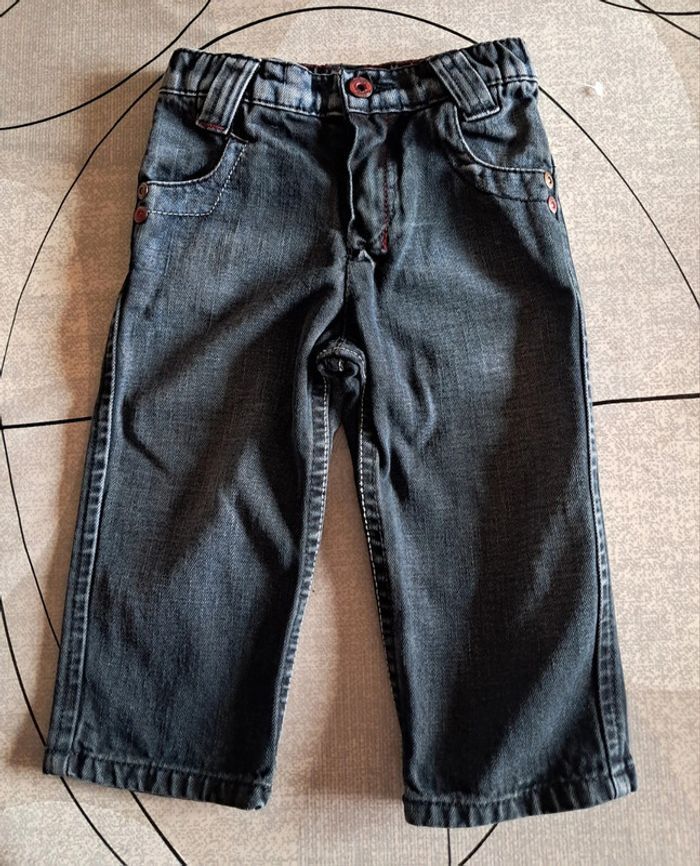 Ensemble pantalon jean et Tee-shirt NEUFS pour garçon 1 an - photo numéro 4