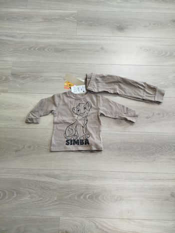 Pyjama Simba 12 mois neuf